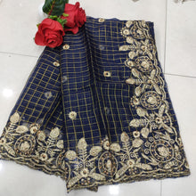 Load image into Gallery viewer, Organza cutwork checked lehenga Dupatta with - Sheetal Fashionzz
