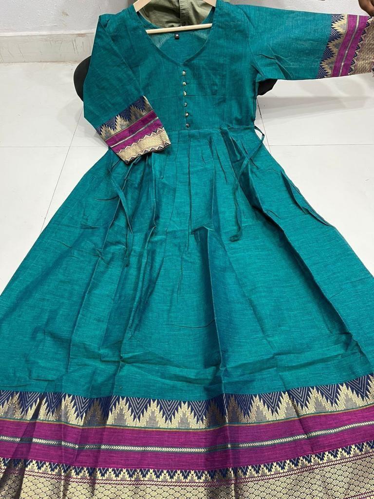 Pin by Suchita on Full frock | Long frock designs, Long frocks designs,  Simple frock design