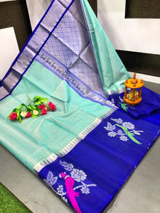 Tissue Kuppadam silk SAREES - Sheetal Fashionzz