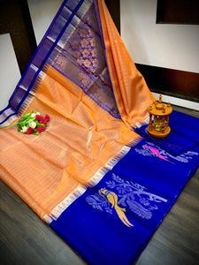 Tissue Kuppadam silk SAREES - Sheetal Fashionzz