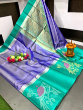 Load image into Gallery viewer, Tissue Kuppadam silk SAREES - Sheetal Fashionzz
