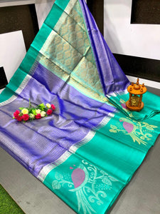 Tissue Kuppadam silk SAREES - Sheetal Fashionzz