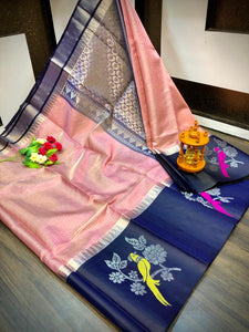 Tissue Kuppadam silk SAREES - Sheetal Fashionzz