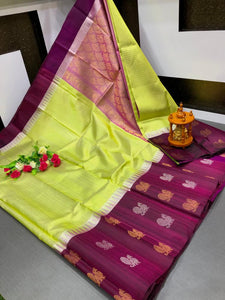 Tissue Kuppadam silk SAREES - Sheetal Fashionzz