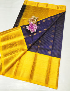 Kuppatam Kanchi Plate Silk Sarees - Sheetal Fashionzz