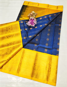 Kuppatam Kanchi Plate Silk Sarees - Sheetal Fashionzz