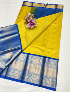 Kuppatam Kanchi Plate Silk Sarees - Sheetal Fashionzz