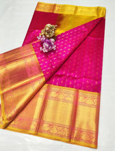 Load image into Gallery viewer, Kuppatam Kanchi Plate Silk Sarees - Sheetal Fashionzz
