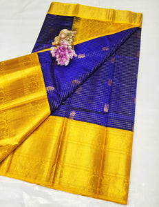 Kuppatam Kanchi Plate Silk Sarees - Sheetal Fashionzz