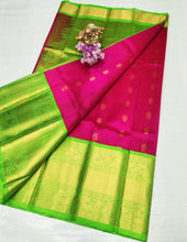 Load image into Gallery viewer, Kuppatam Kanchi Plate Silk Sarees - Sheetal Fashionzz
