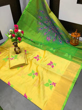 Load image into Gallery viewer, Uppada tissue by pattu printed sarees - Sheetal Fashionzz
