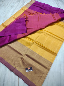 Mangalagiri pure Handloom pattu by cotton sarees - Sheetal Fashionzz