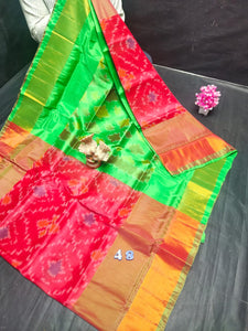 Uppada Soft Silk all over Pochamally  sarees - Sheetal Fashionzz