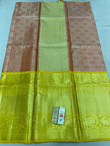 Pure kanchipuram pattu lehangas with broad border