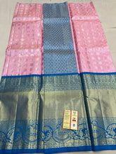 Load image into Gallery viewer, Pure kanchipuram pattu lehangas with broad border
