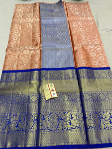 Pure kanchipuram pattu lehangas with broad border