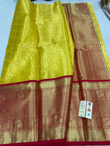 Pure kanchipuram pattu lehangas with broad border