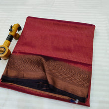 Load image into Gallery viewer, Copper Softy Silk Sarees
