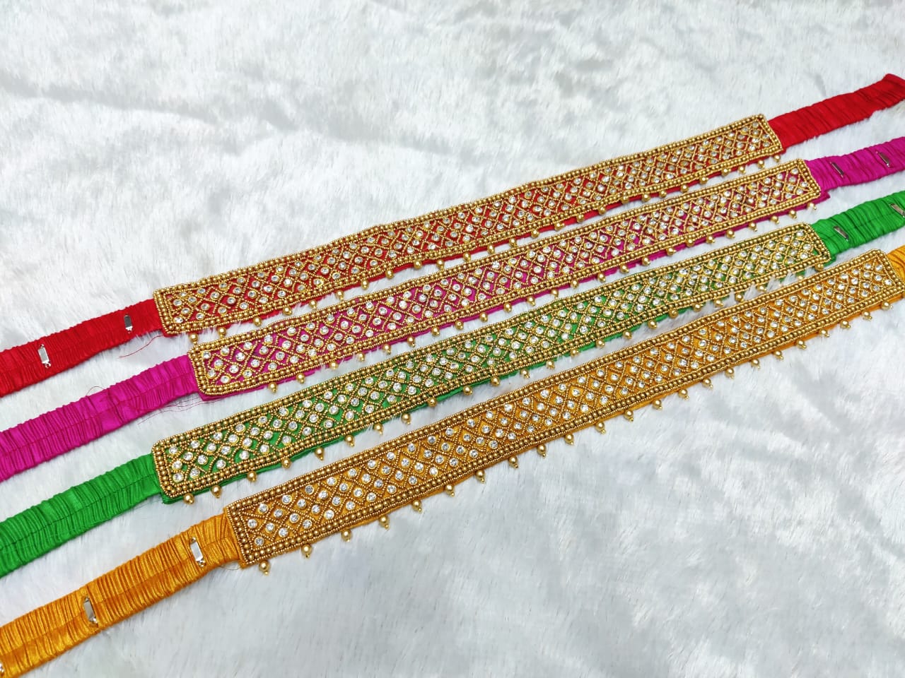 Aari Work Hip Belt Saree Half Saree Aari Work Waist Belt Aari Work