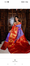 Load image into Gallery viewer, IKKAT SILK SAREES with double Weaving

