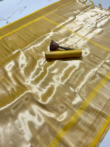 Soft Tissue Silks Full Zari Weaved Sarees