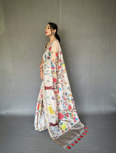 Load image into Gallery viewer, Summer special tissue with digital print saree
