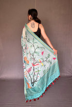 Load image into Gallery viewer, Summer special tissue with digital print saree
