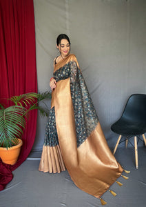 Kora organza Kalamkari

3D digital print sarees