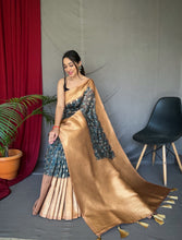 Load image into Gallery viewer, Kora organza Kalamkari

3D digital print sarees
