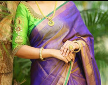 Load image into Gallery viewer, Uppada Tissue Silk kaddi sarees
