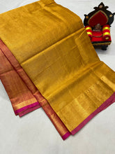 Load image into Gallery viewer, Uppada Tissue Silk kaddi sarees
