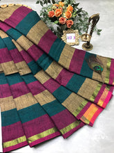 Load image into Gallery viewer, Akc office Wear Linen sarees
