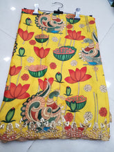 Load image into Gallery viewer, Kalamkari cutwork dupattas for Lehenga and half sarees
