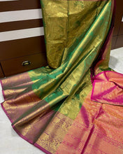 Load image into Gallery viewer, Banarasi tissue kanchipuram silk Saree*
