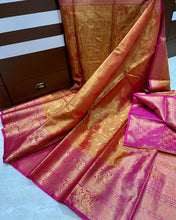 Load image into Gallery viewer, Banarasi tissue kanchipuram silk Saree*
