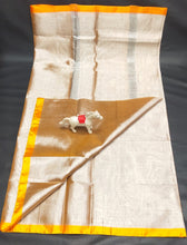 Load image into Gallery viewer, Uppada tissue cotton saree
With running blouse
