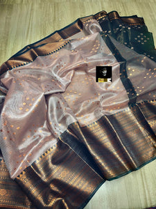 Banarsi Tissue buti fancy border saree