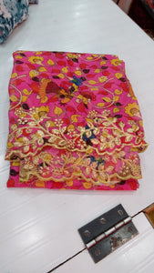 Kalamkari cutwork dupattas for Lehengas, gowns & half sarees
