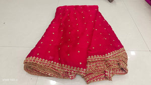 Satin chiffon Lehenga Dupatta