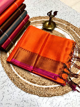 Load image into Gallery viewer, Tissue Linen Silk Sarees - Sheetal Fashionzz
