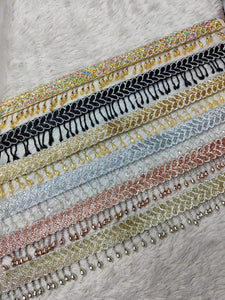 Cloth Hip belts for sarees, lehengas