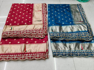 Paithani Banaras Dupattas for lehengas