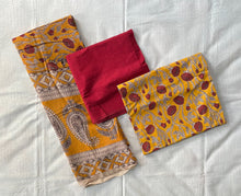 Load image into Gallery viewer, Kalamkari pure cotton dress materials
