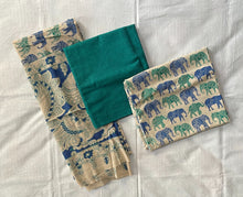 Load image into Gallery viewer, Kalamkari pure cotton dress materials
