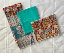 Load image into Gallery viewer, Kalamkari pure cotton dress materials
