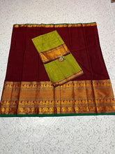 Load image into Gallery viewer, NARAYANPET COTTON HALF SAREE LEHENGA SETS

🍀 Lehangas With Heavy Pure soft jari weaving
