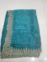 Load image into Gallery viewer, Chiffon cutwork lehenga Dupatta
