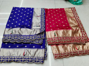 Paithani Banaras Dupattas for lehengas
