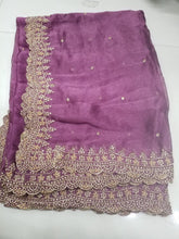 Load image into Gallery viewer, Chiffon cutwork lehenga Dupatta
