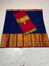 Load image into Gallery viewer, NARAYANPET COTTON HALF SAREE LEHENGA SETS

🍀 Lehangas With Heavy Pure soft jari weaving
